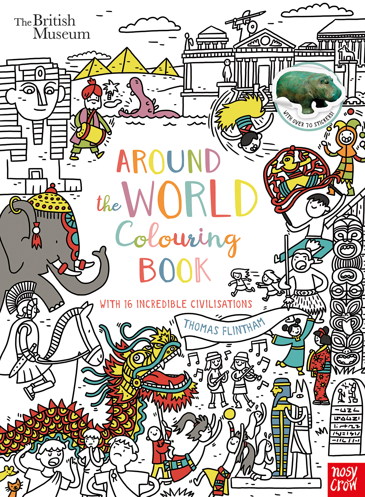 British Museum Around The World Colouring Book