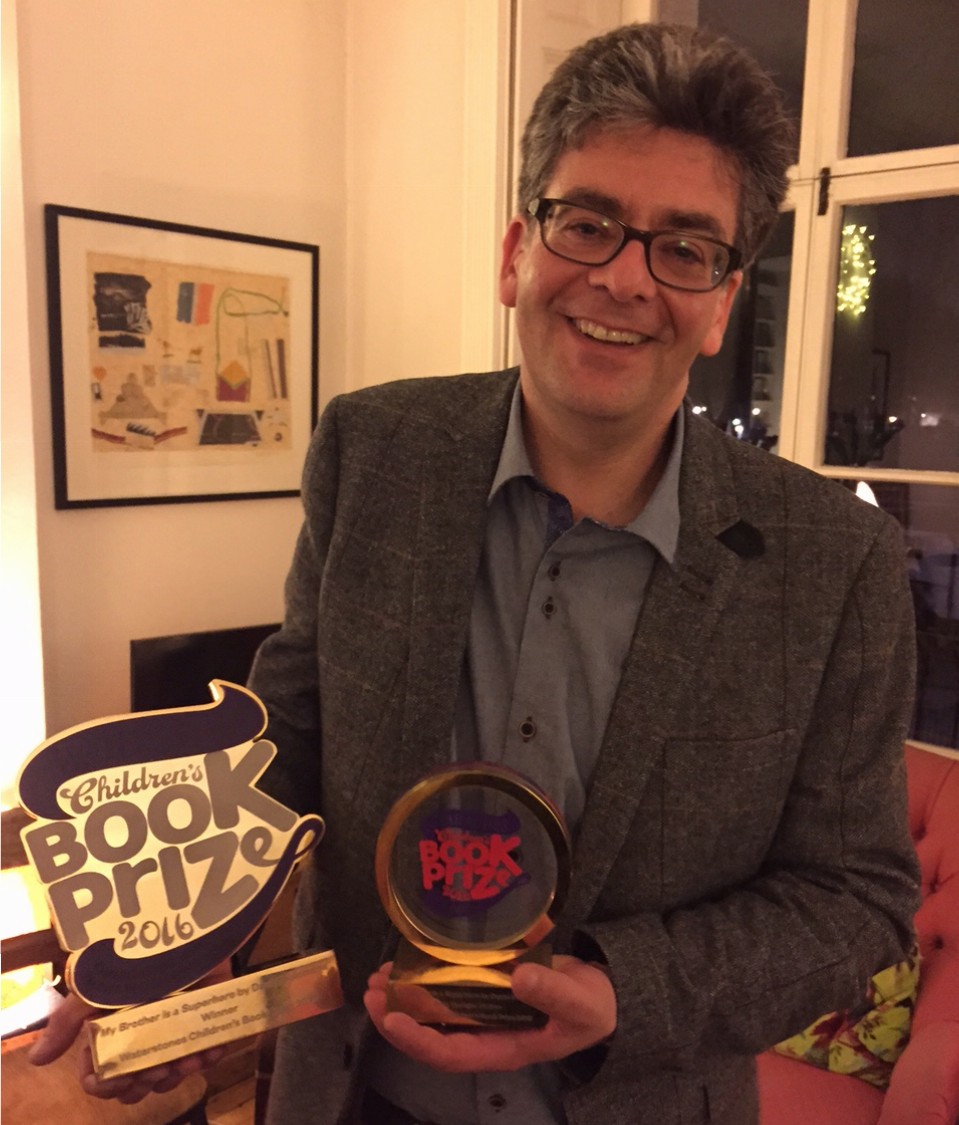 David Solomons | My Brother is a Superhero | Waterstones Children's Book Prize